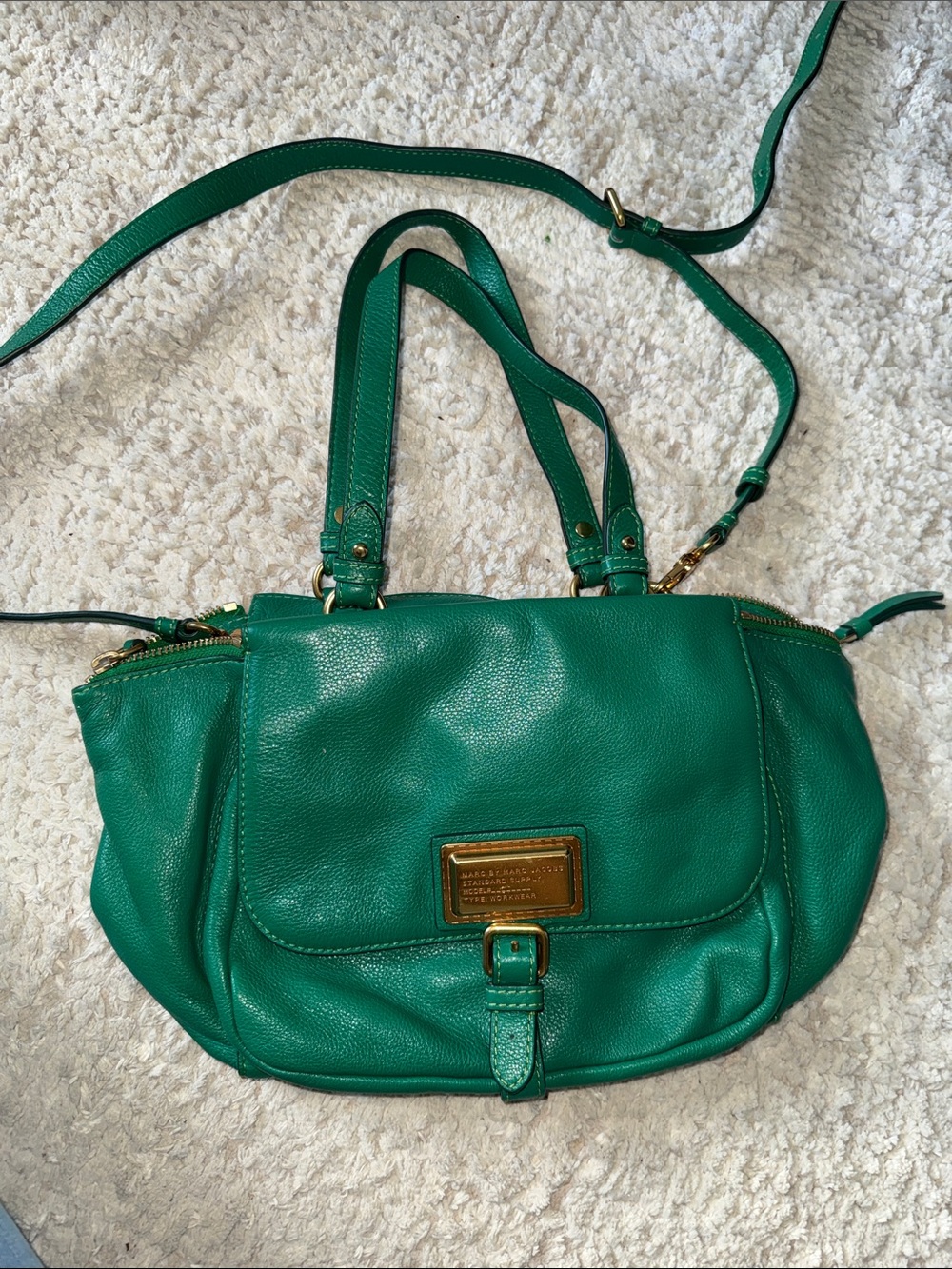 NWT Vintage Marc By Marc Jacobs Green Handbag - never used been in closet